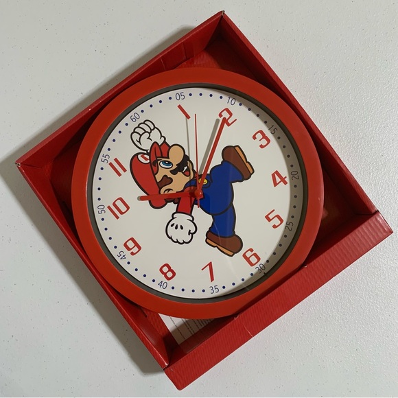 Nintendo Super Mario Bros Analog Wall Clock-NIB - Picture 3 of 5